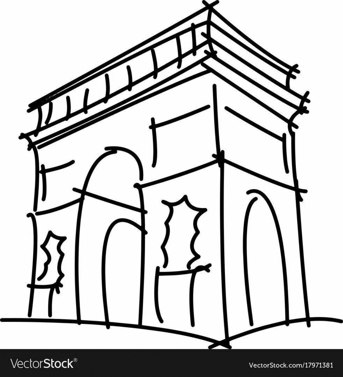 Coloring radiant Krasnodar