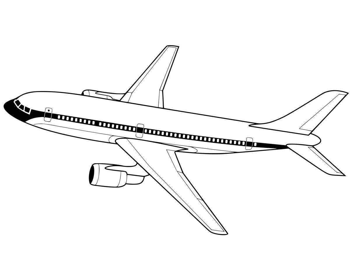 Boeing coloring book