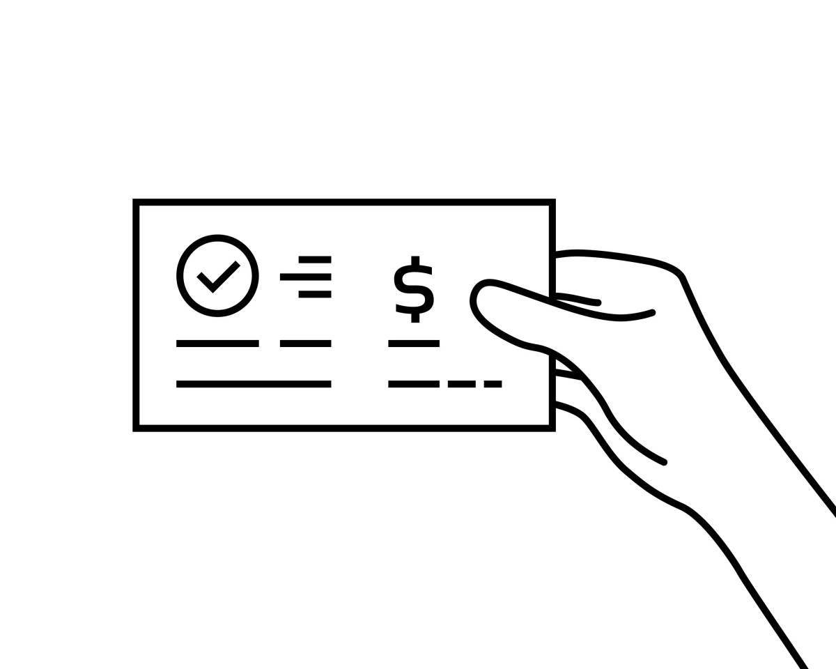 Страница раскраски таинственный чек