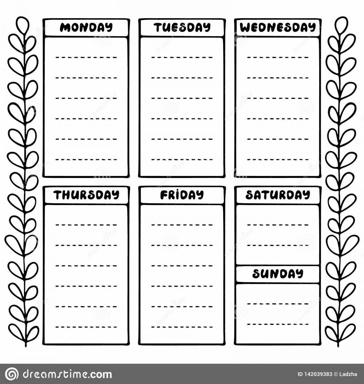 Photo Coloring page cheerful glider