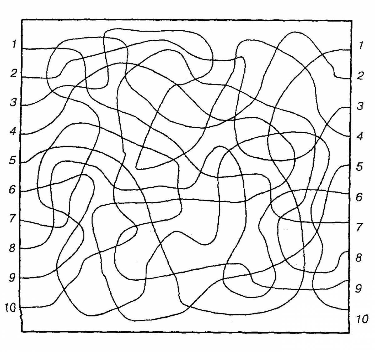 Beautiful neuropsychology coloring book