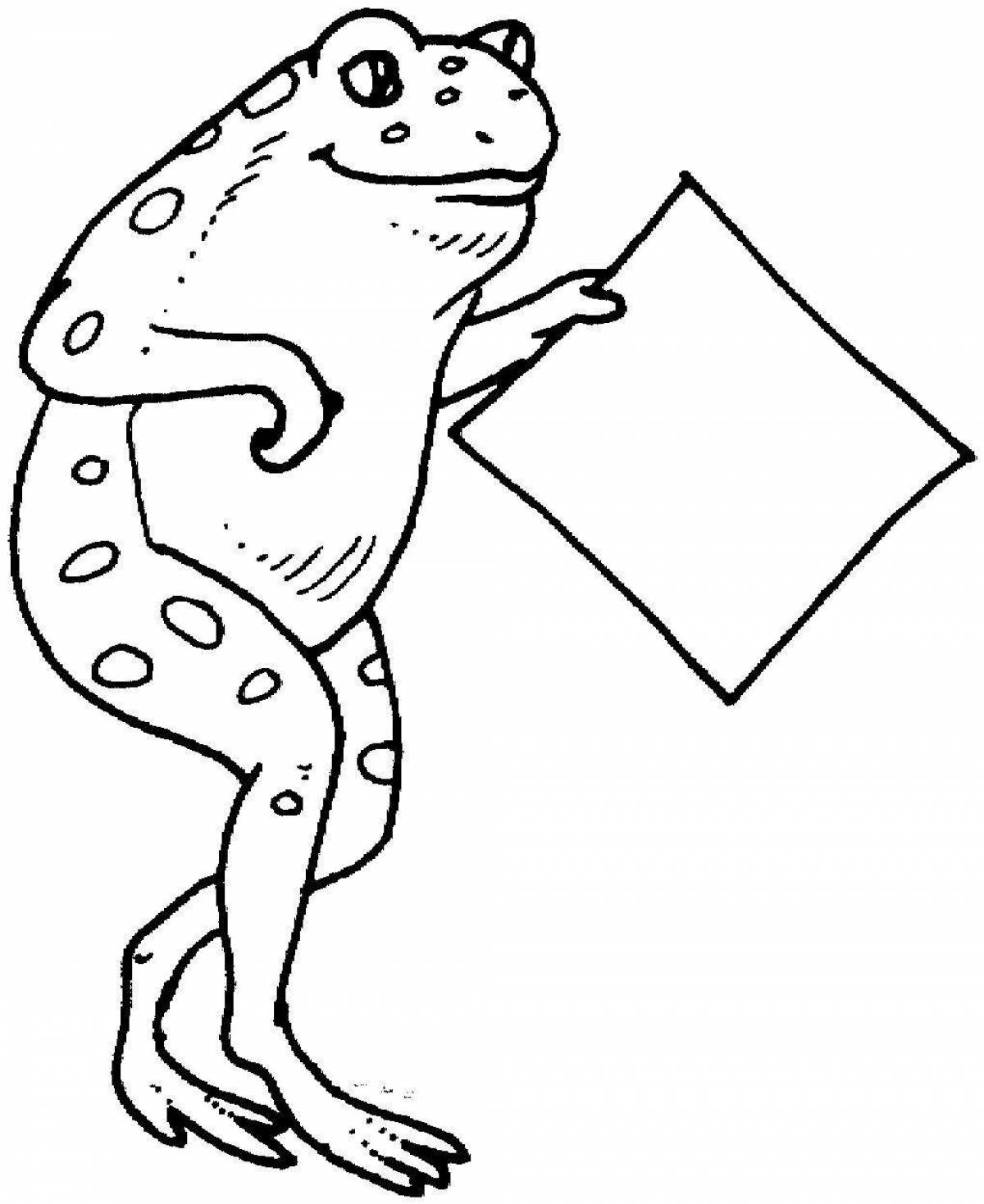 Froggy's funny coloring book