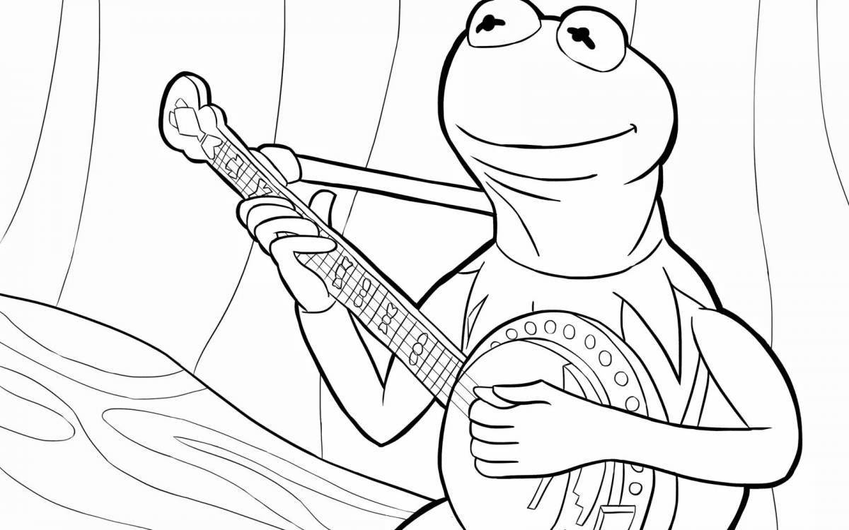 Froggy's naughty coloring book