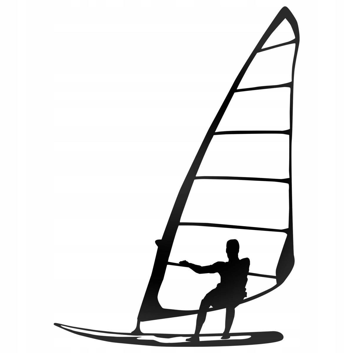 Surf awesome coloring page