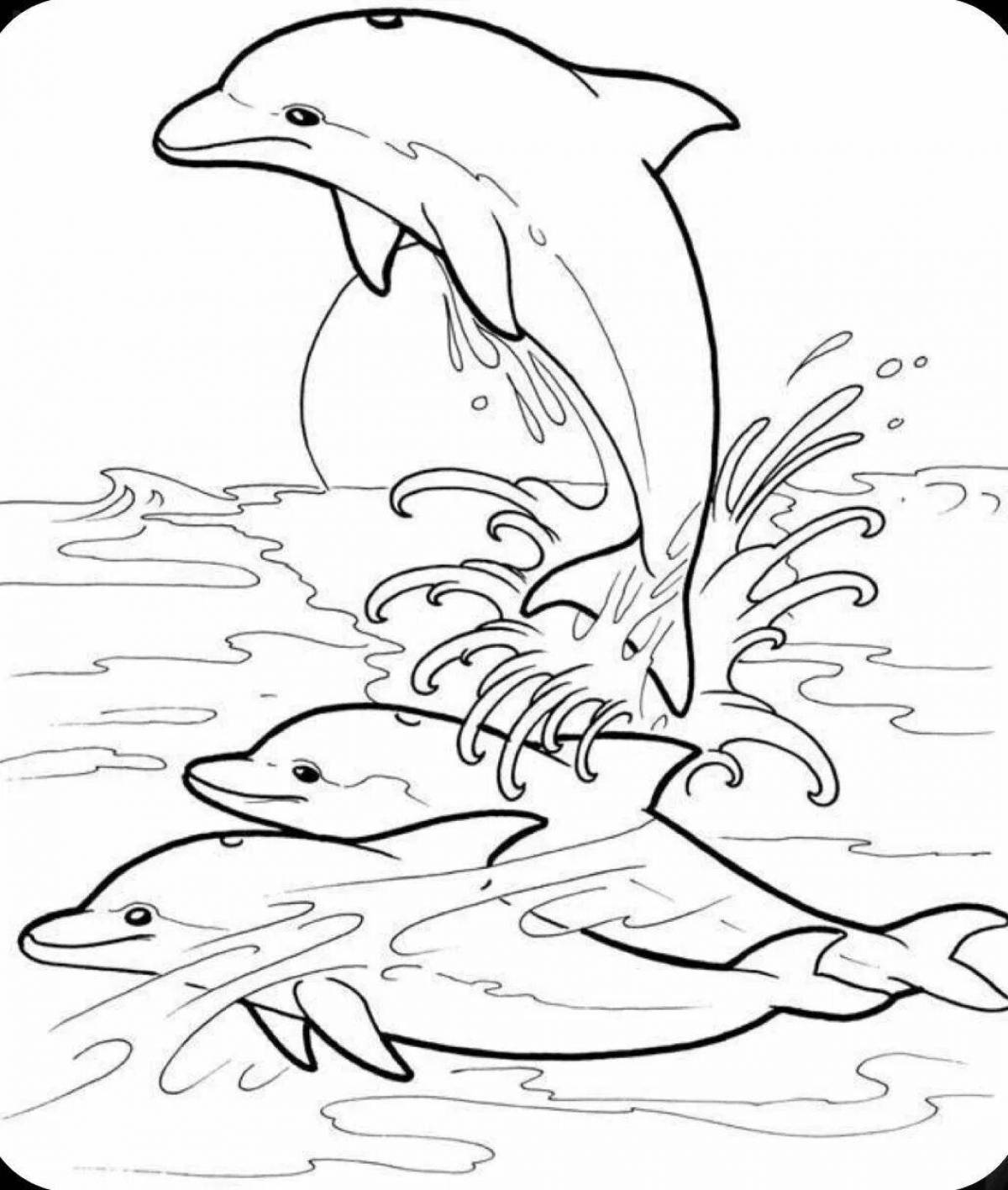 Amazing axalotic coloring page