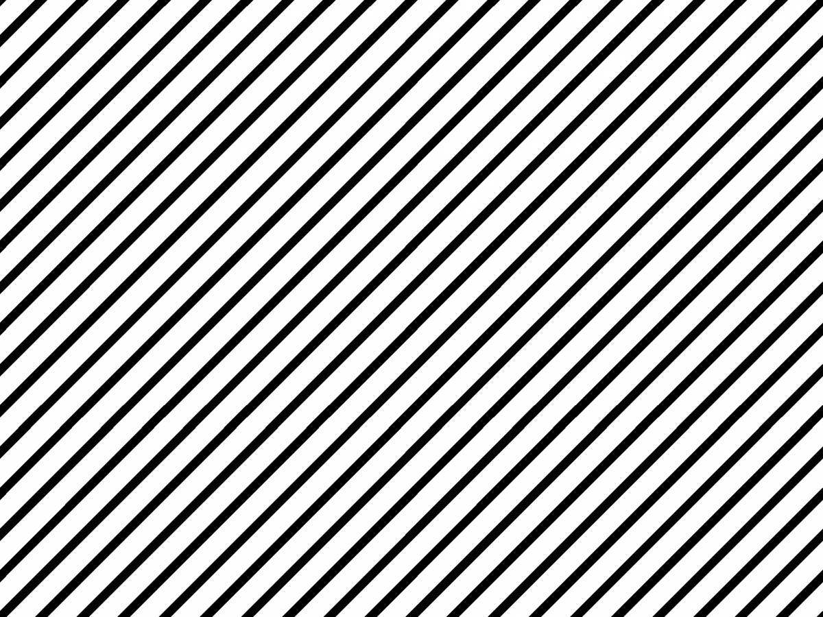 A strikingly striped coloring