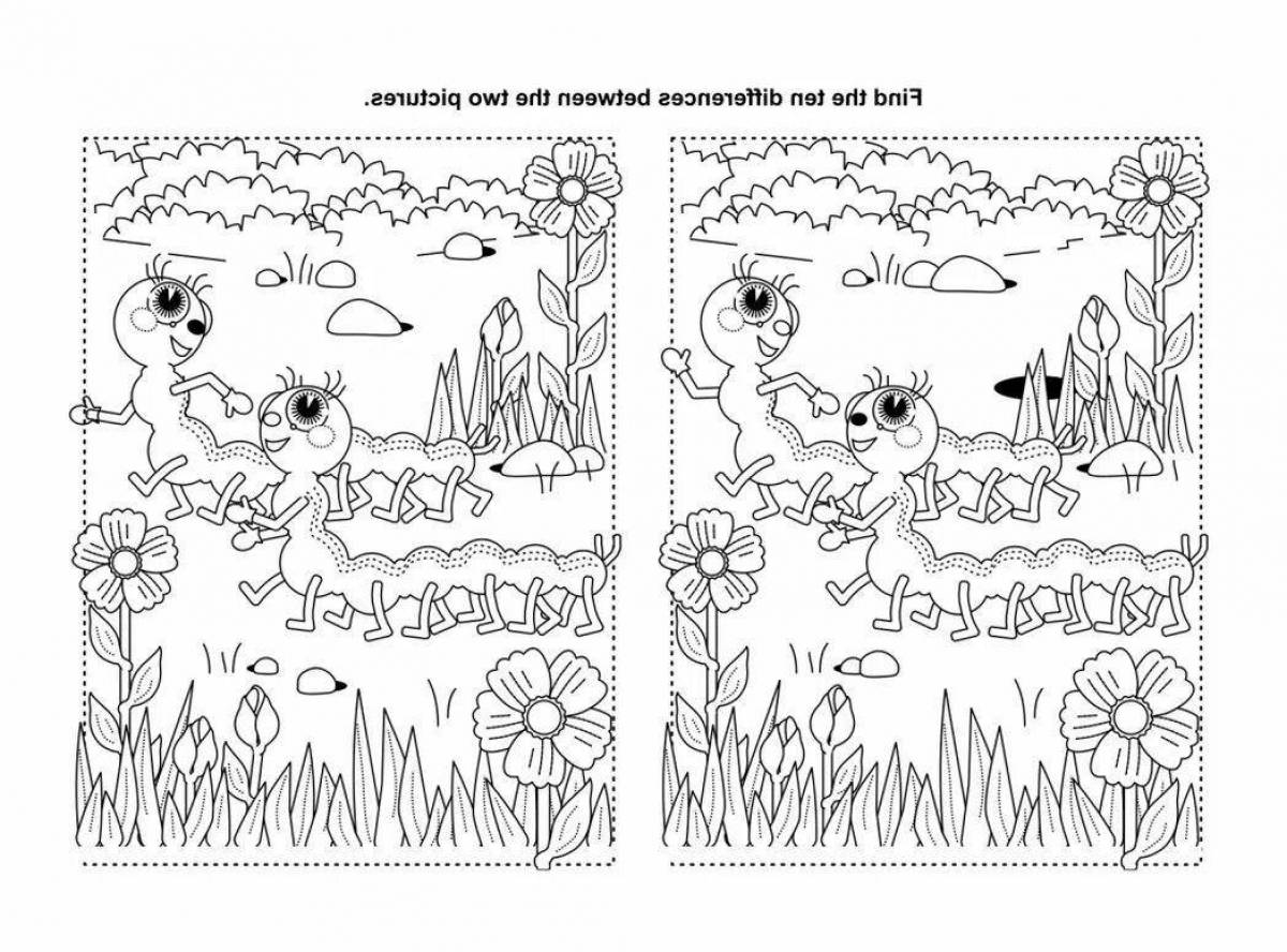 Завораживающие различия раскрасок