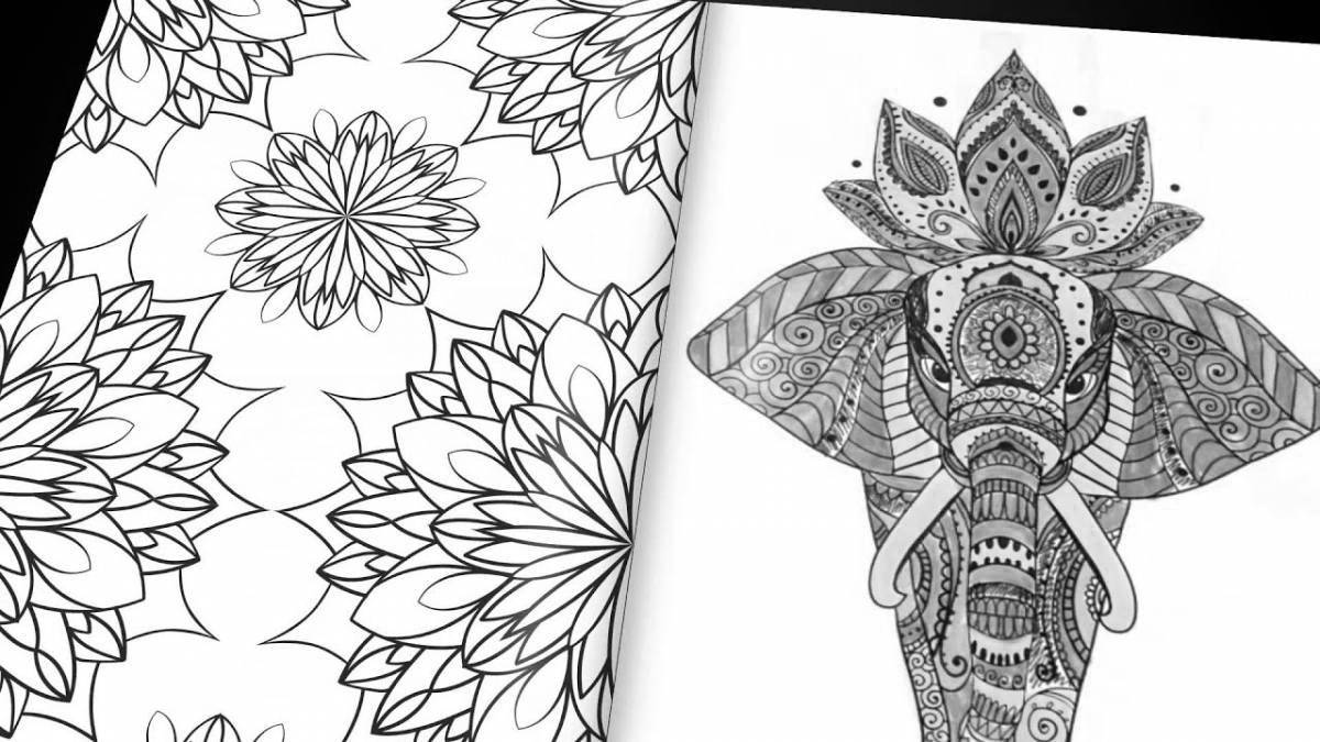 Vibrant coloring pages review