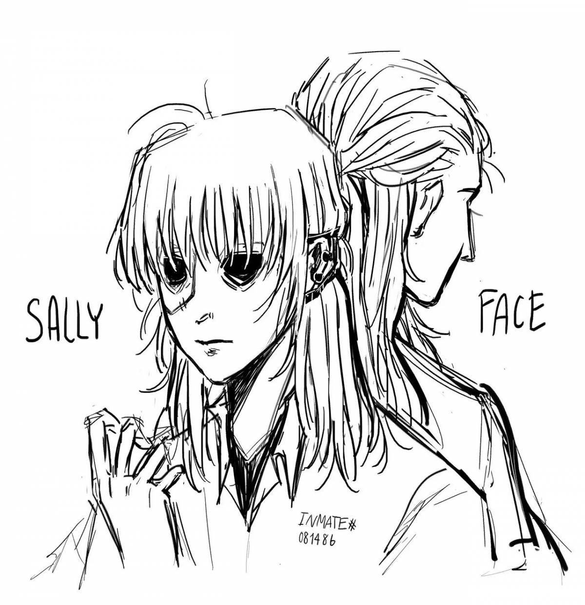 Photo Charming sally coloring book