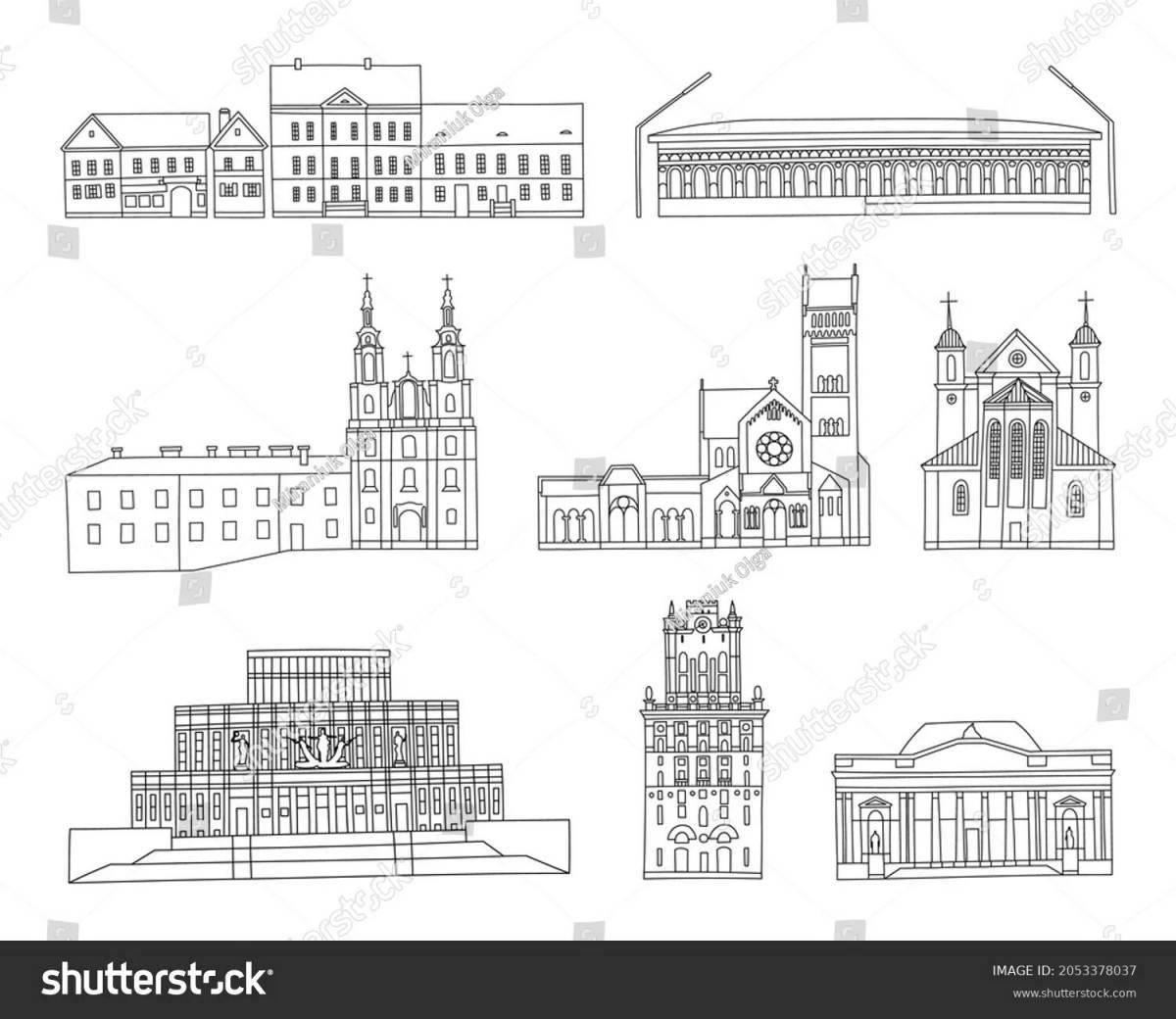 Coloring exquisite minsk