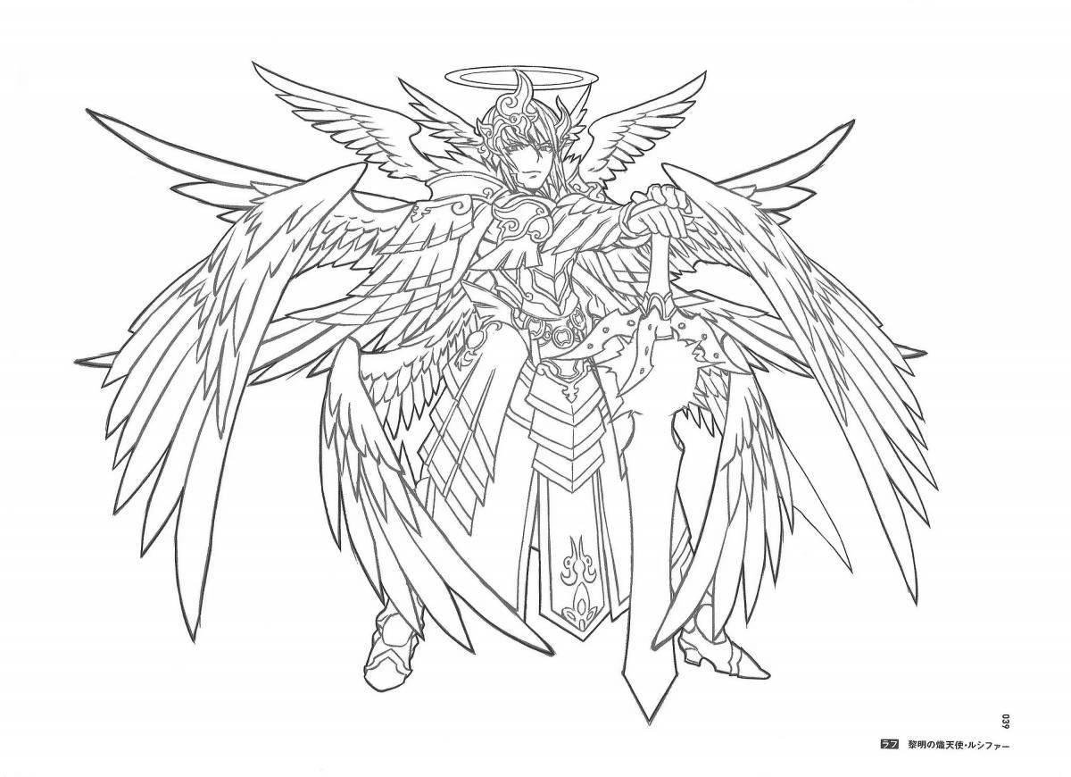 Great lucifer coloring book