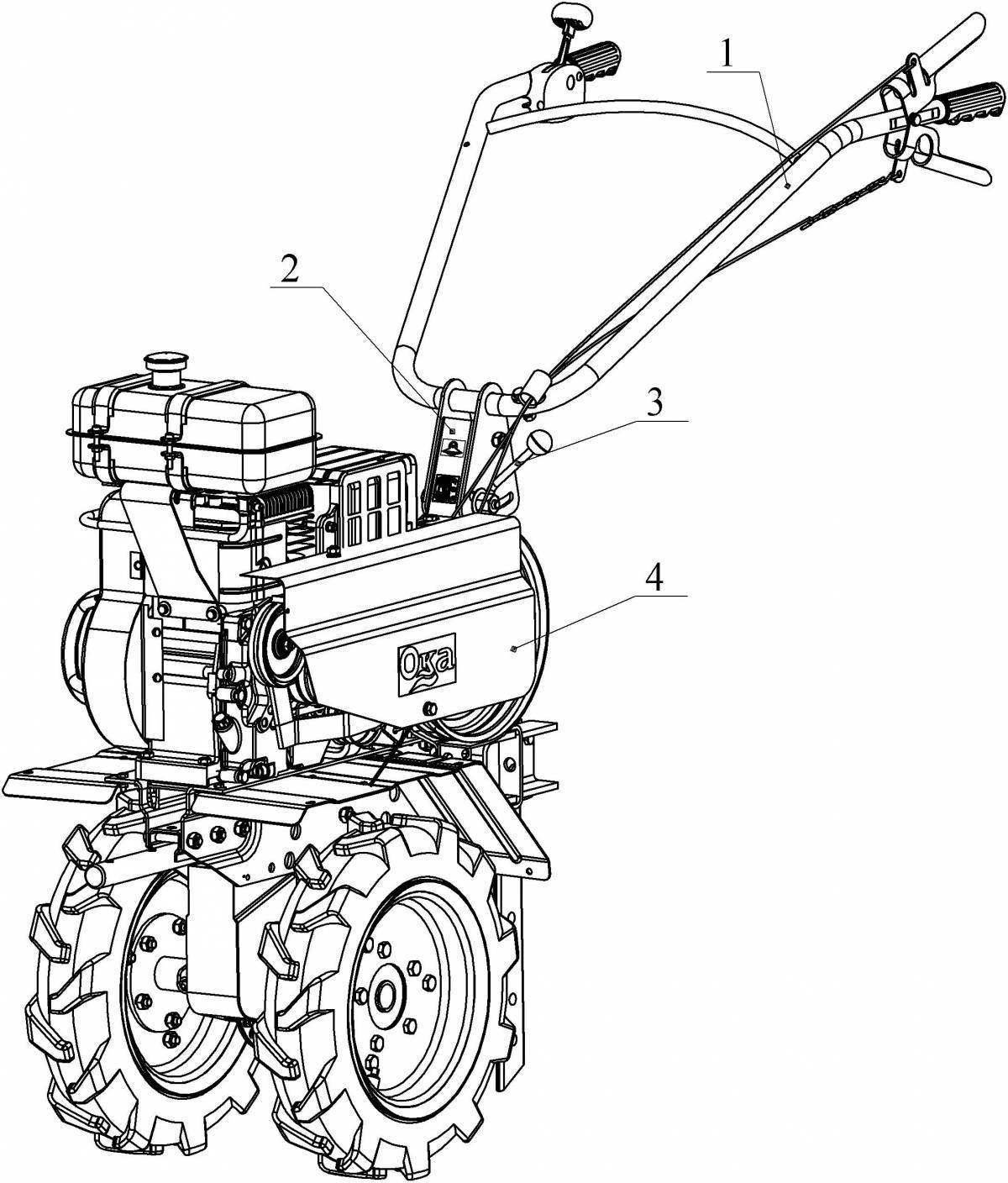 Мотоблок Раскраска +69 фото и картинок, распечатать бесплатно.