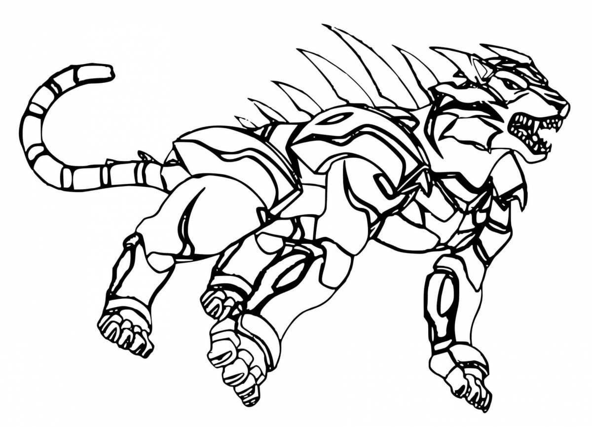 Deluxe grimlock coloring book