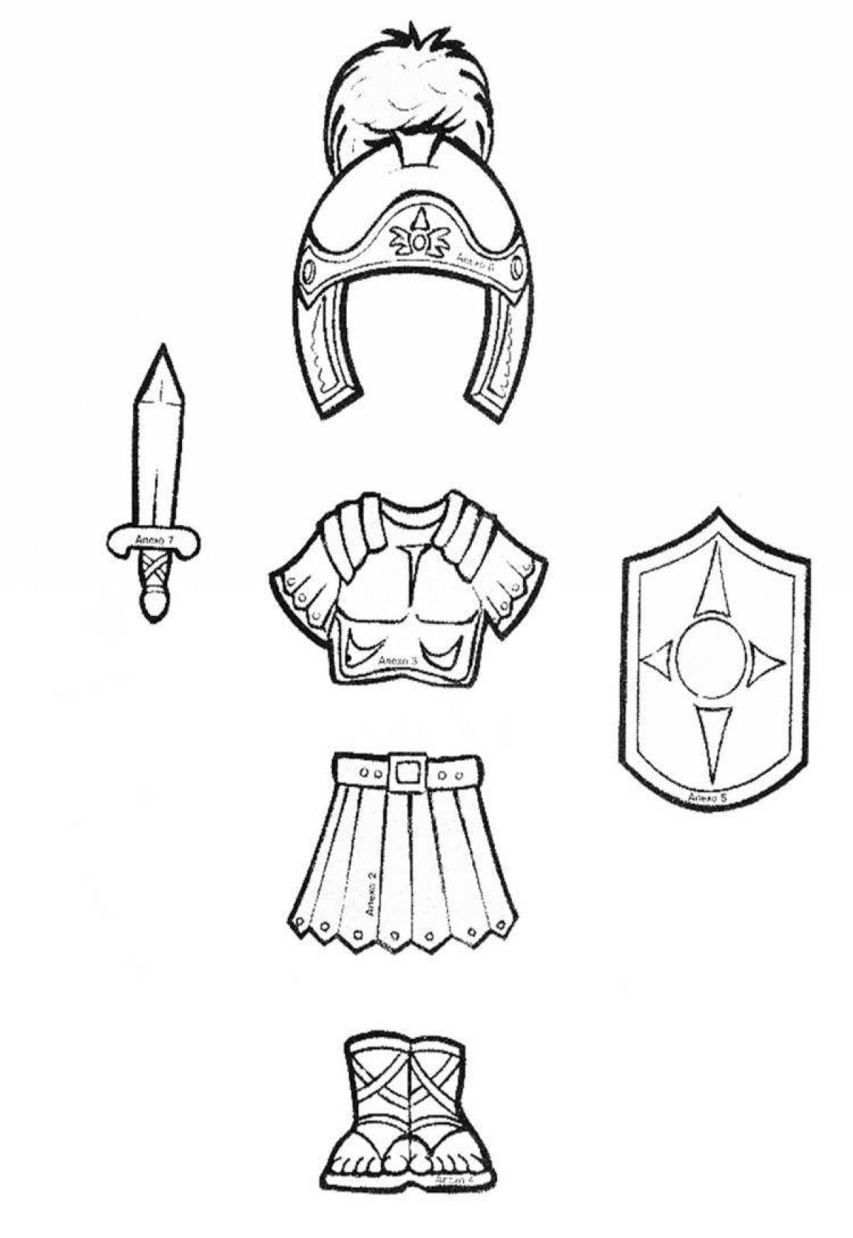 Fun armor coloring