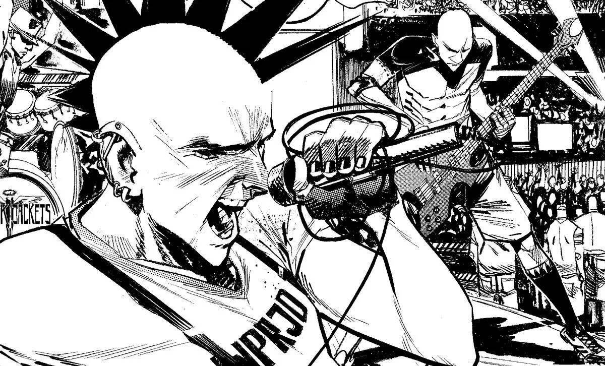 Photo Playful punk coloring book