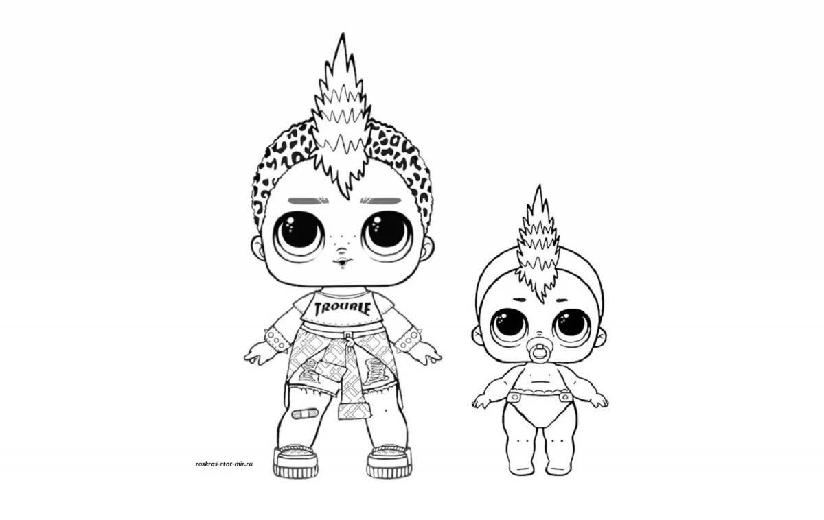 Photo Fun punk coloring book