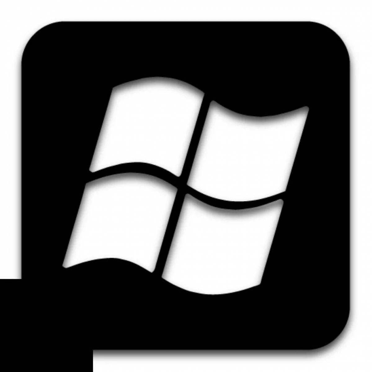 Microsoft symbol. Значок виндовс 7. Иконка пуск. Логотип Windows. Значок виндовс черно белый.