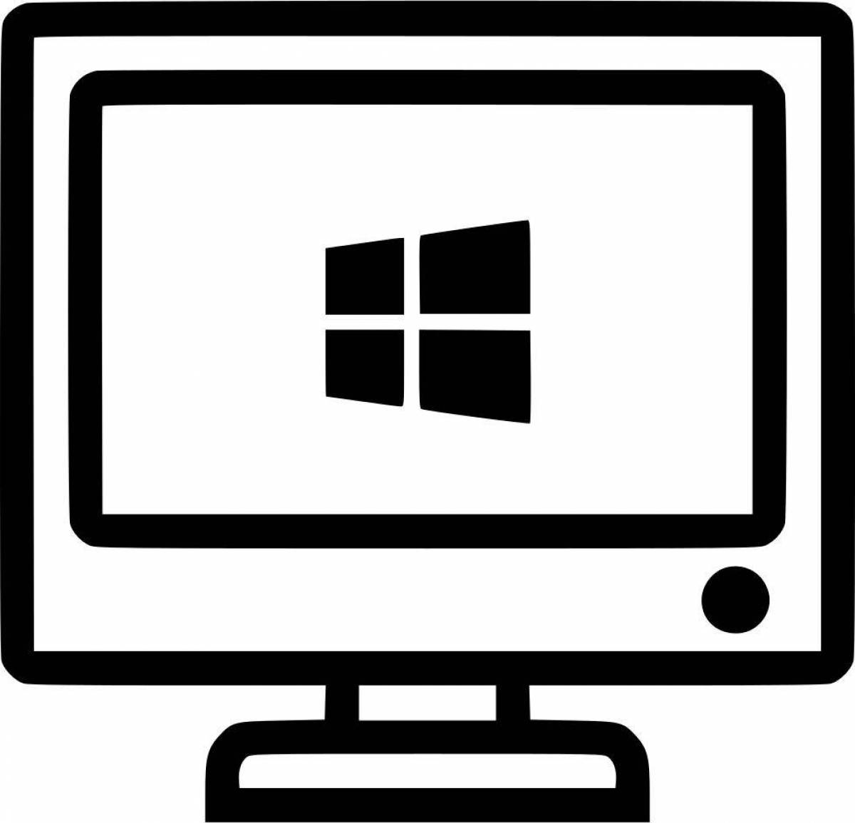 Инновационная раскраска windows