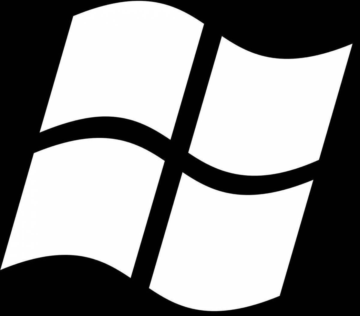 Microsoft icon. Значок виндовс. Значок виндовс белый. Значок виндовс черно белый. Логотип Windows.