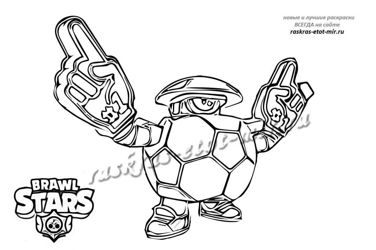 Photo Bright boxy boom coloring