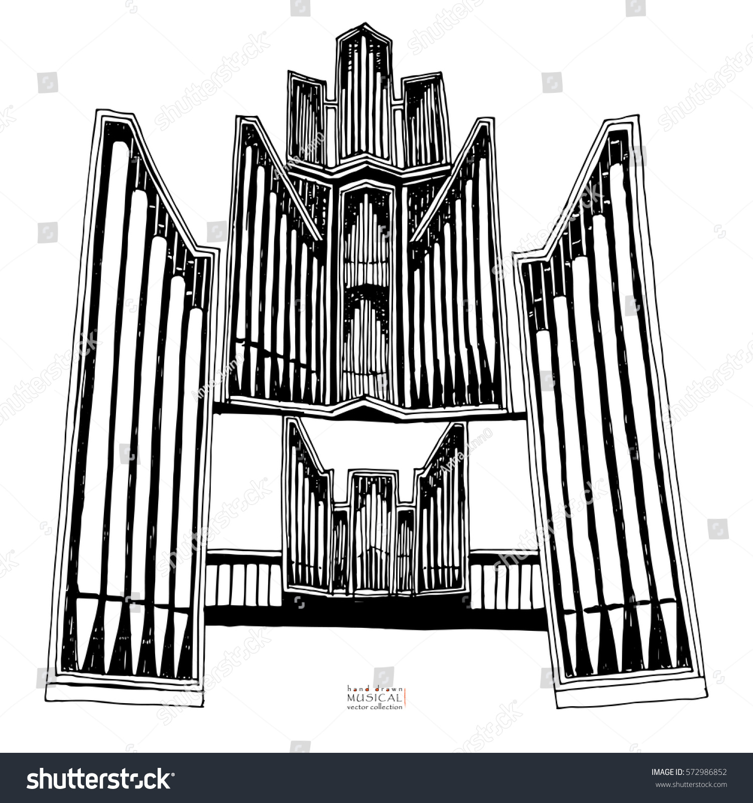 Fancy coloring of the organ