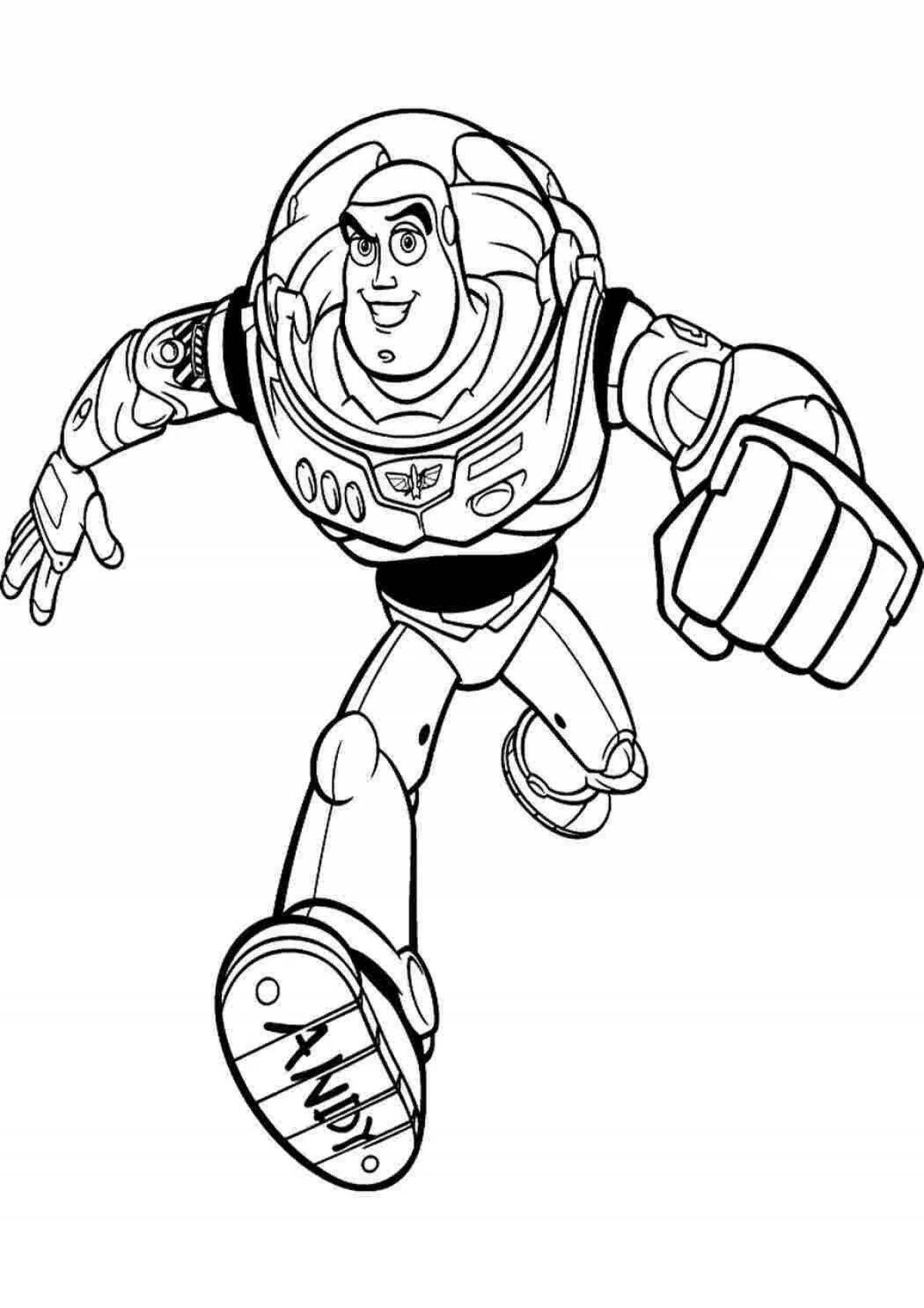 Buzz bold coloring