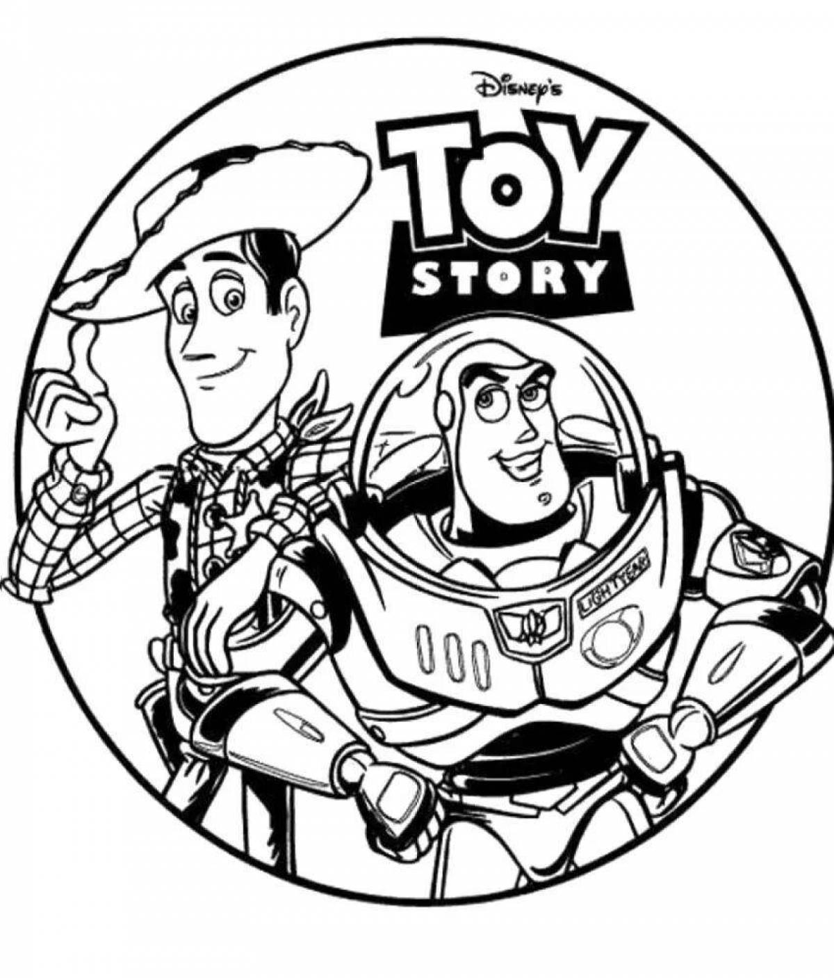 Buzz amazing coloring pages