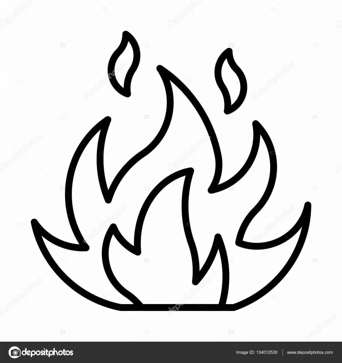 Photo Bright light coloring page