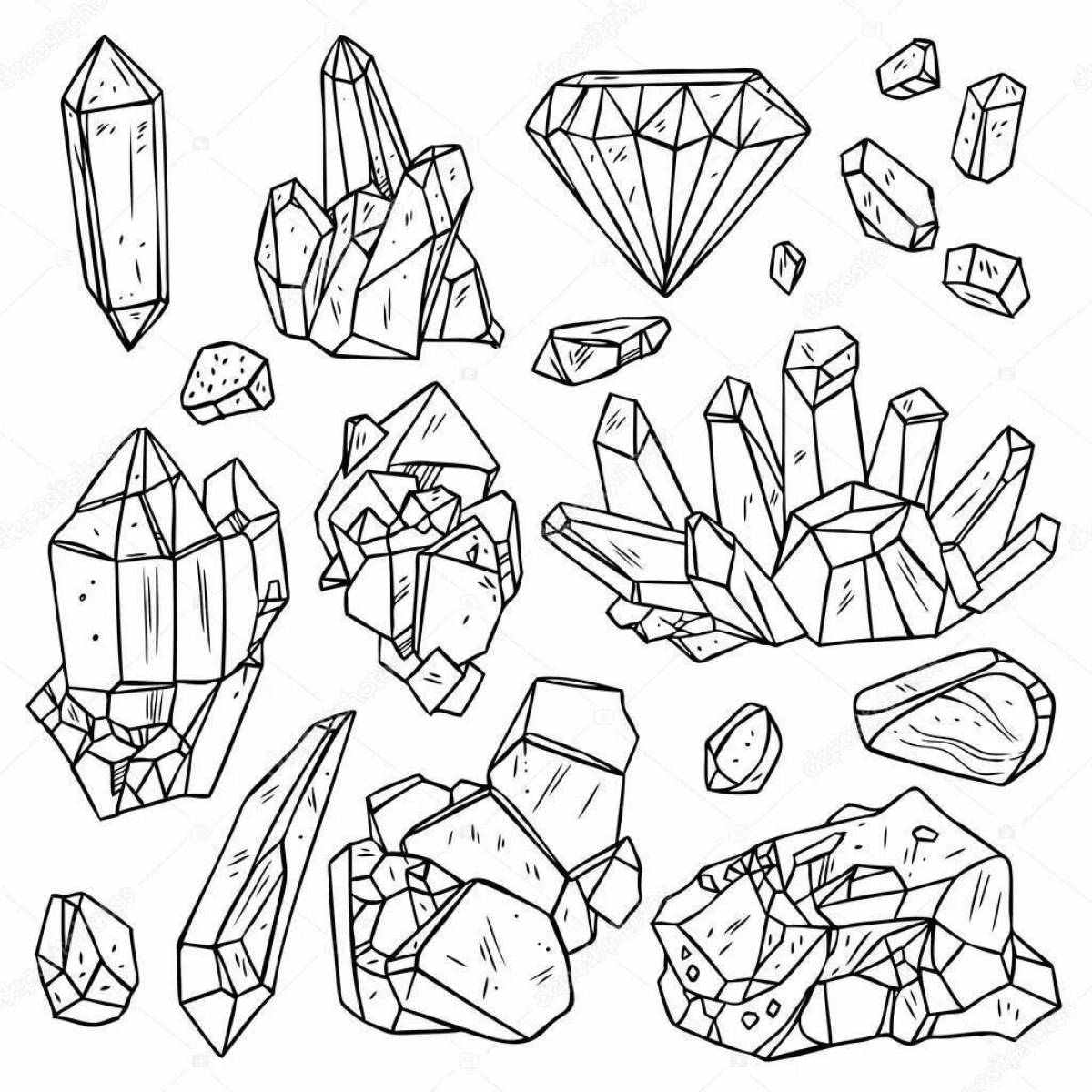Great emerald coloring page