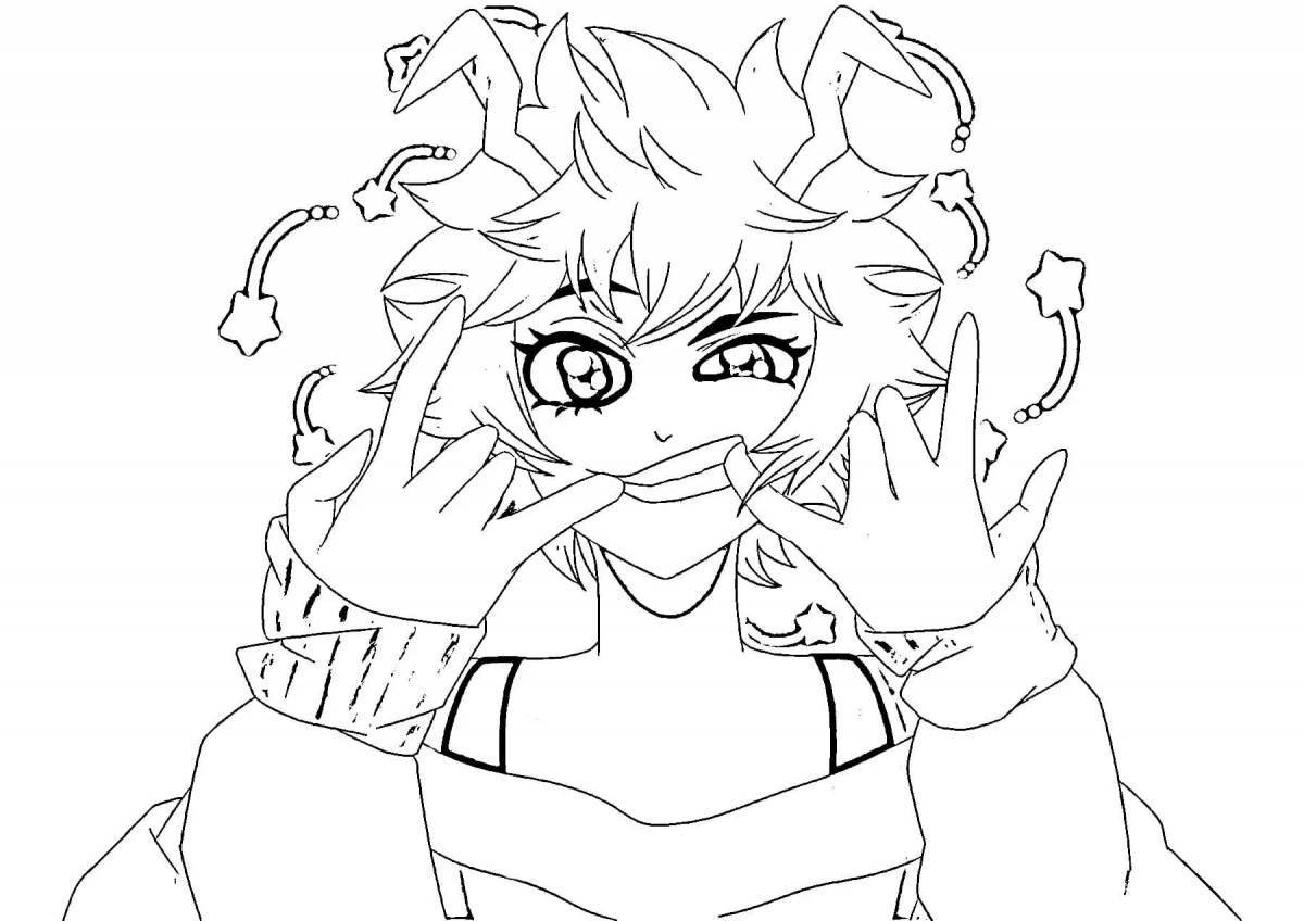 Charming coloring book