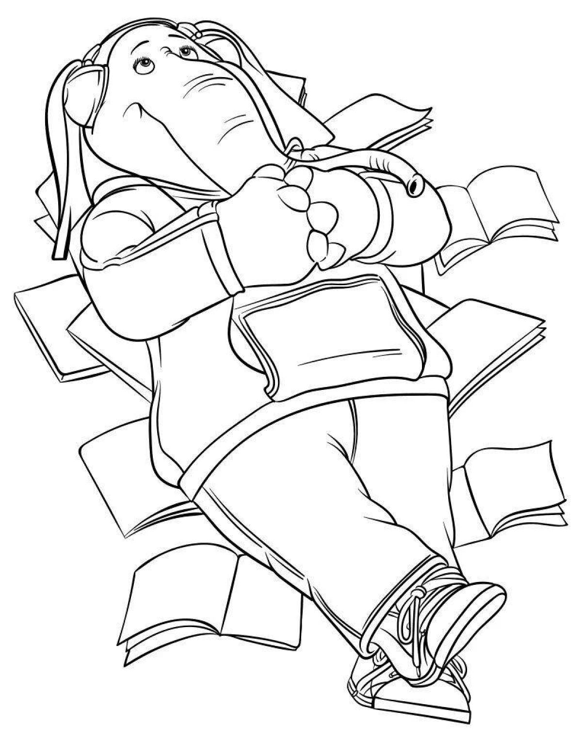 Brilliant coloring my page