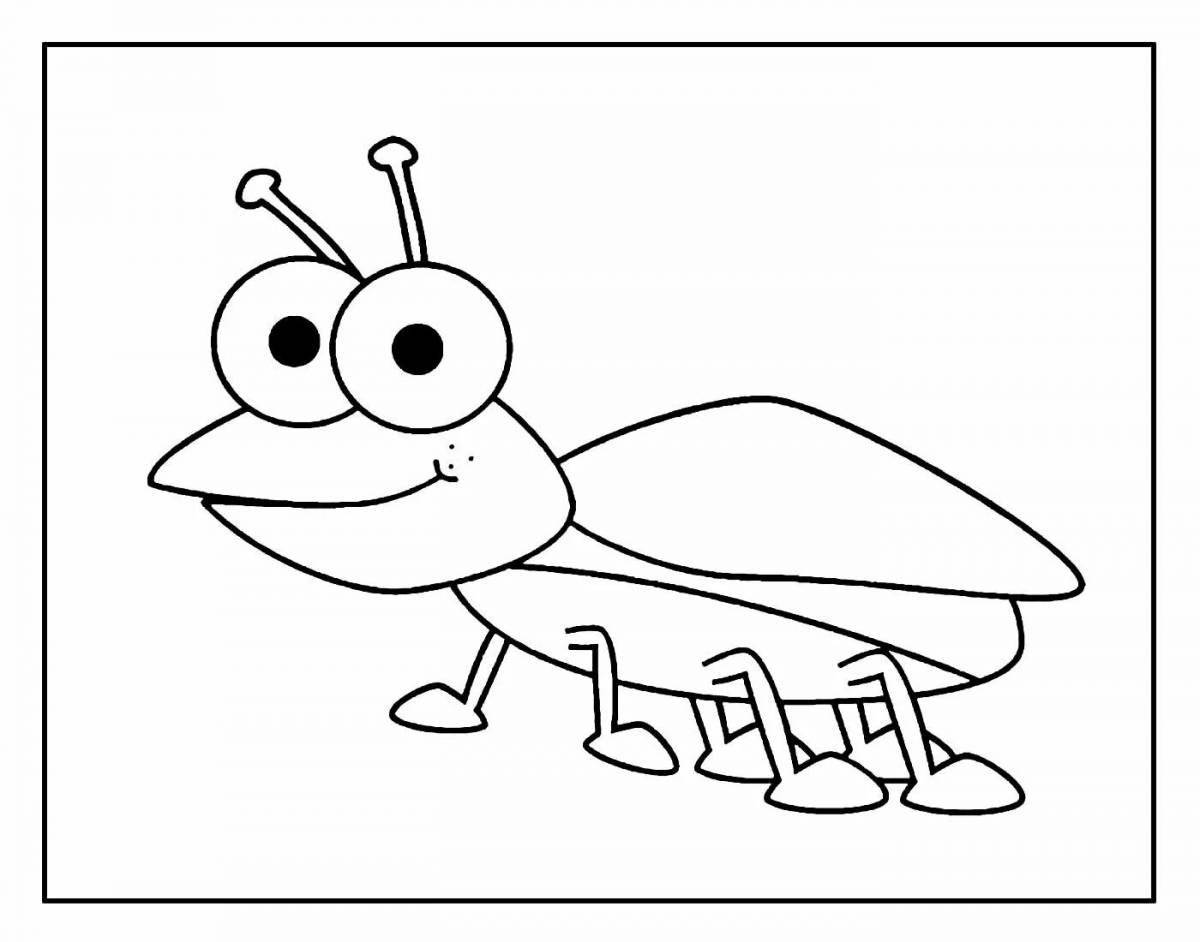 Humorous coloring page error
