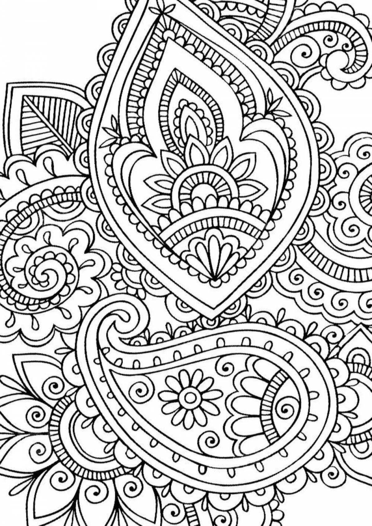 Coloring with ornaments