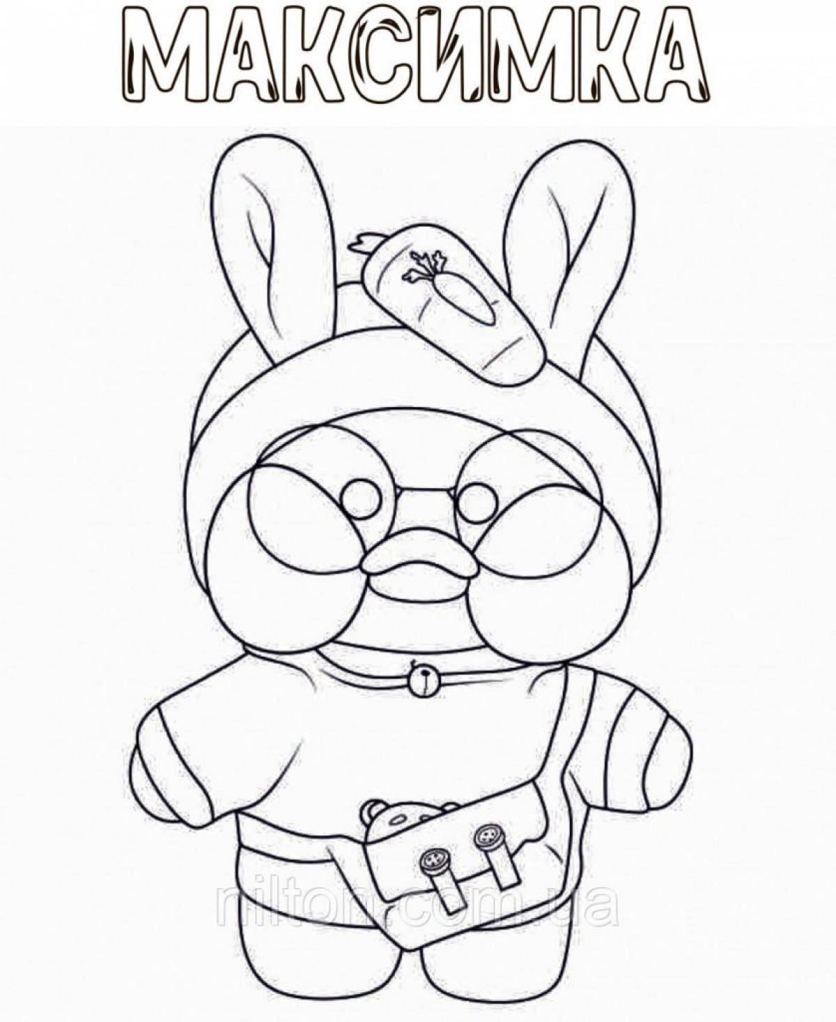 Lalofan's amazing coloring page