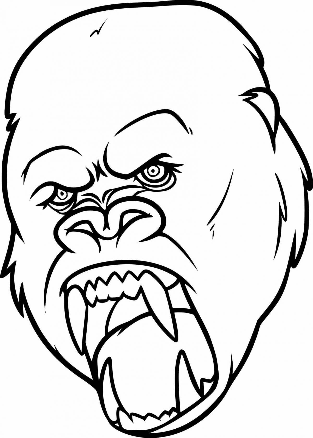 Glorious king coloring