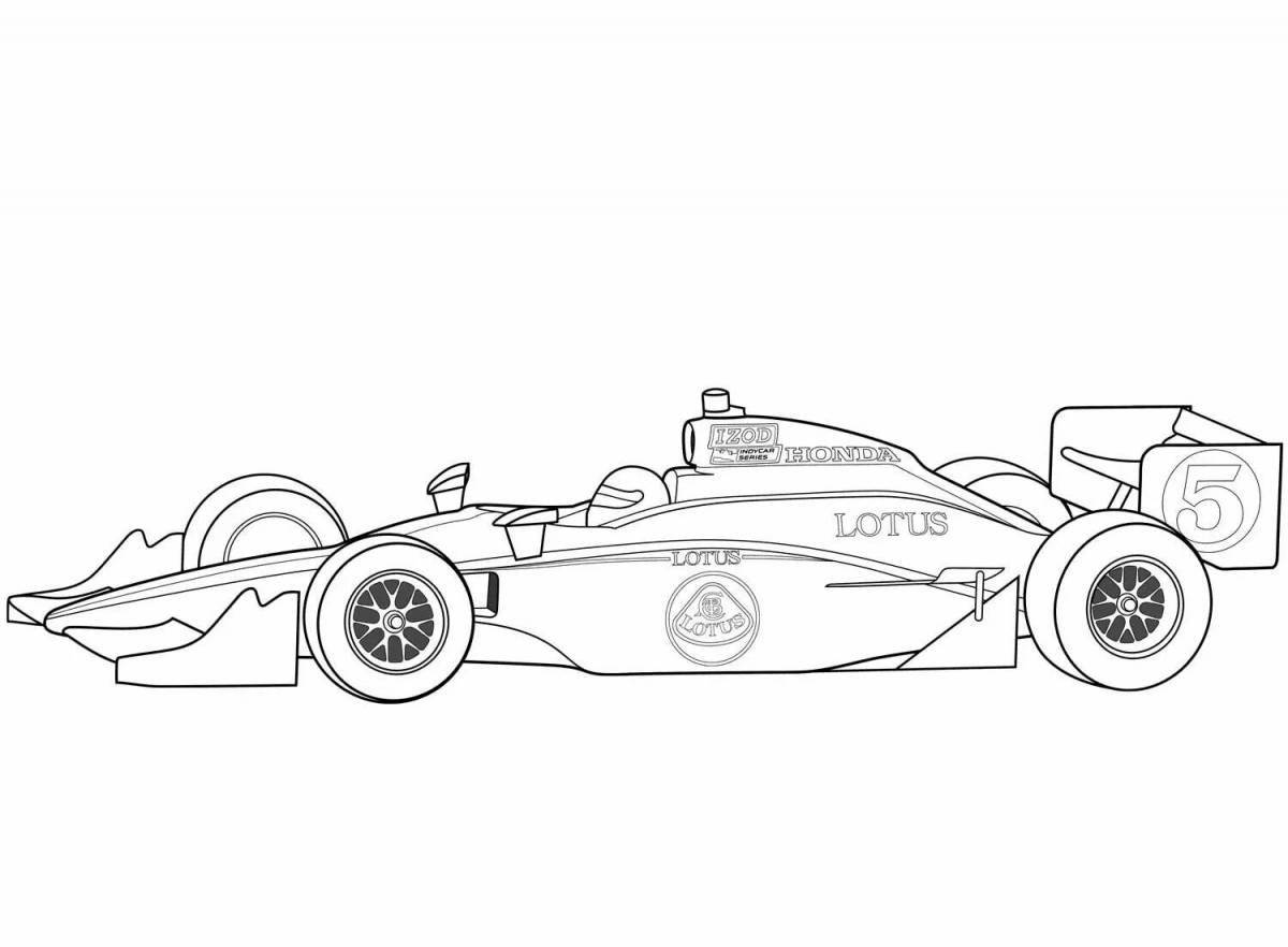 Brilliant formula coloring page