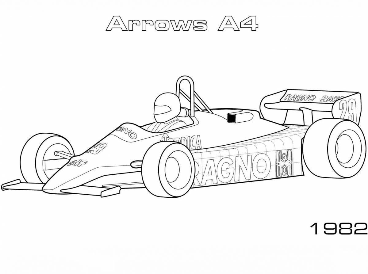 Colorful formula coloring page