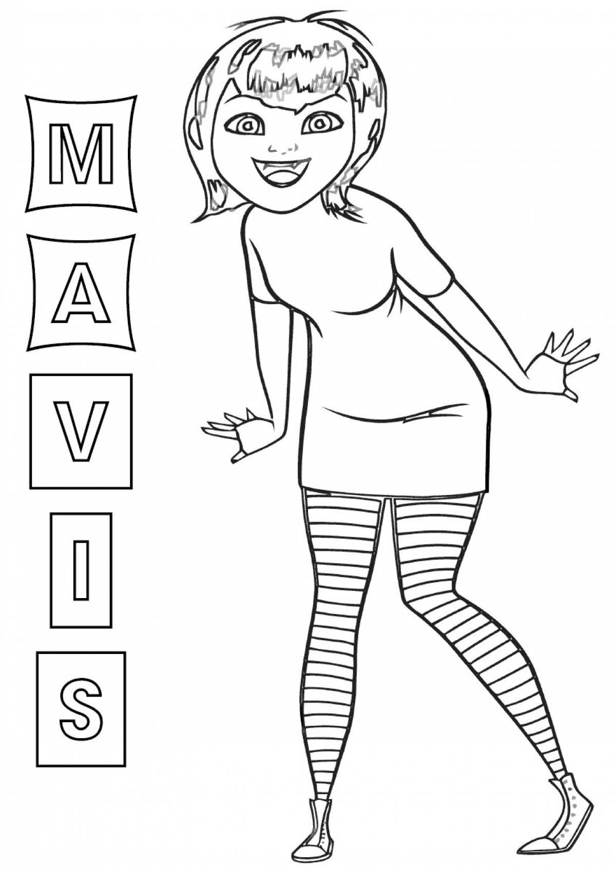 Innovative Mavis coloring