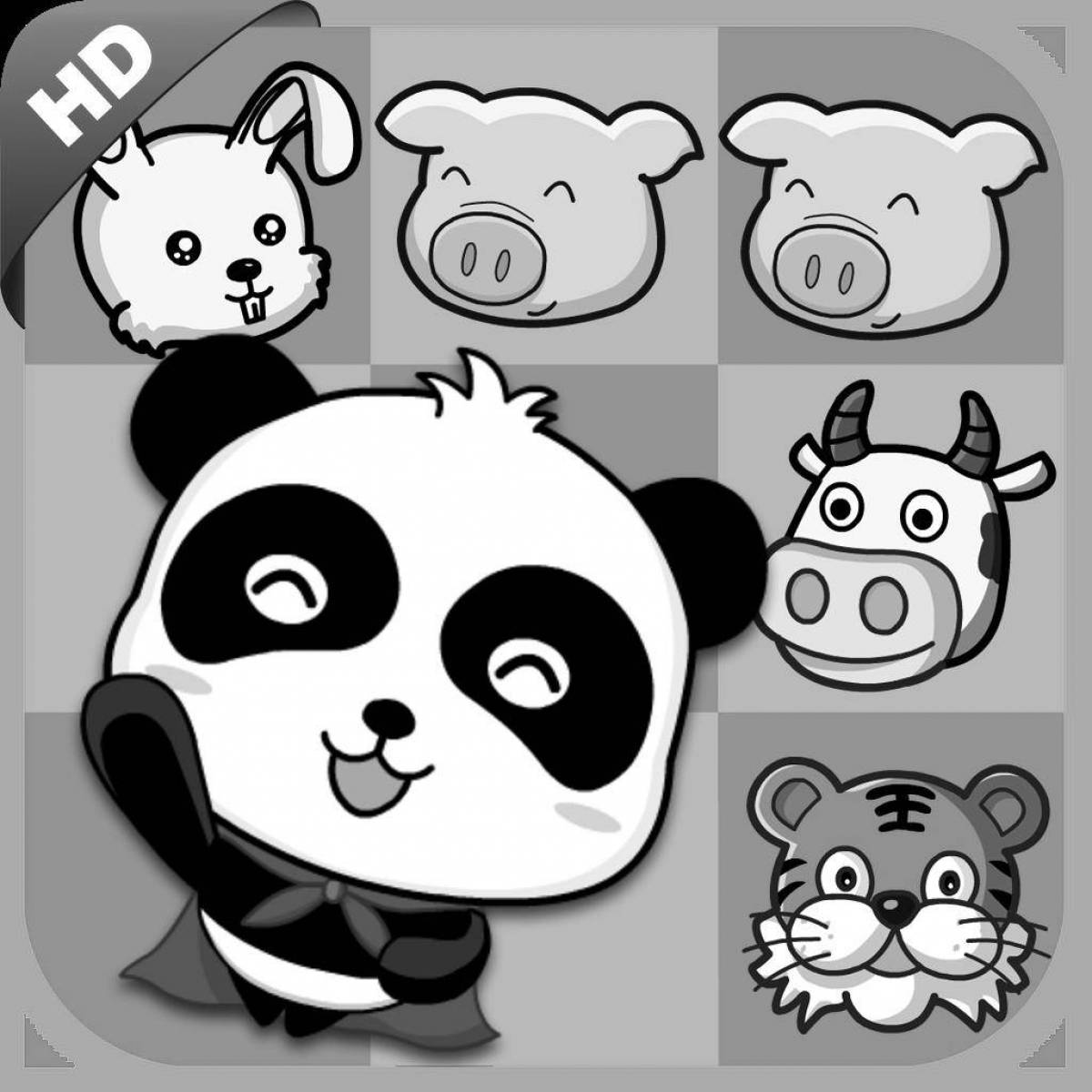 Colorful baby bus coloring page