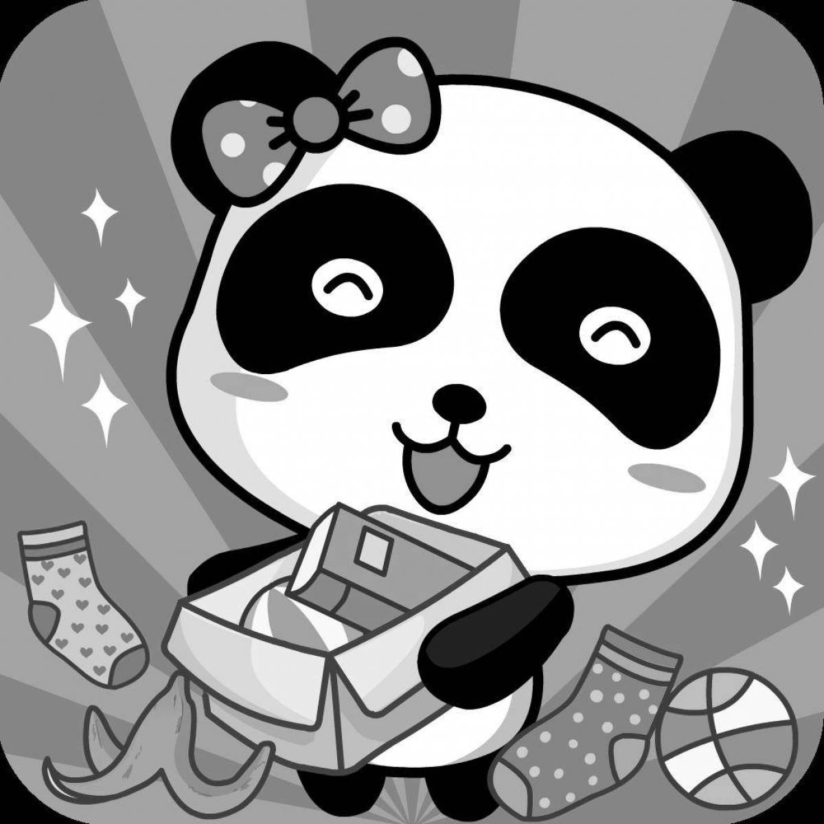 Color children's bus coloring book