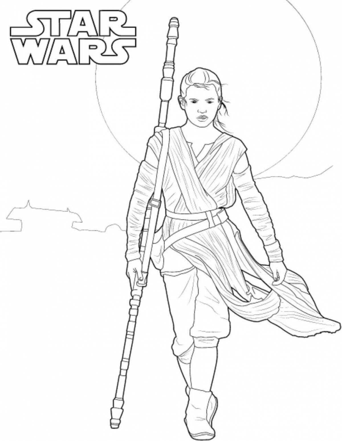 Luxury Jedi coloring book