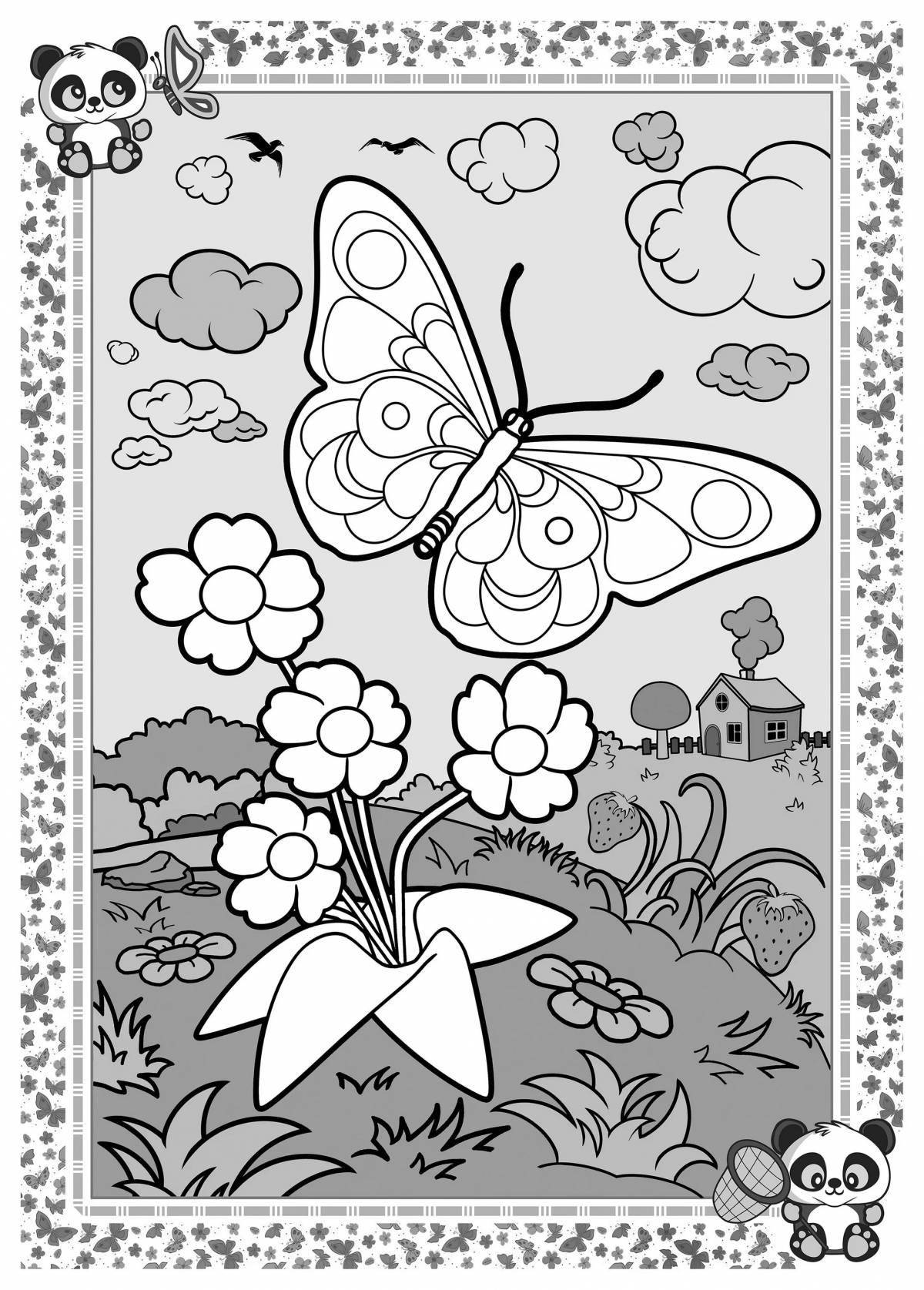 Radiant resurrection coloring book