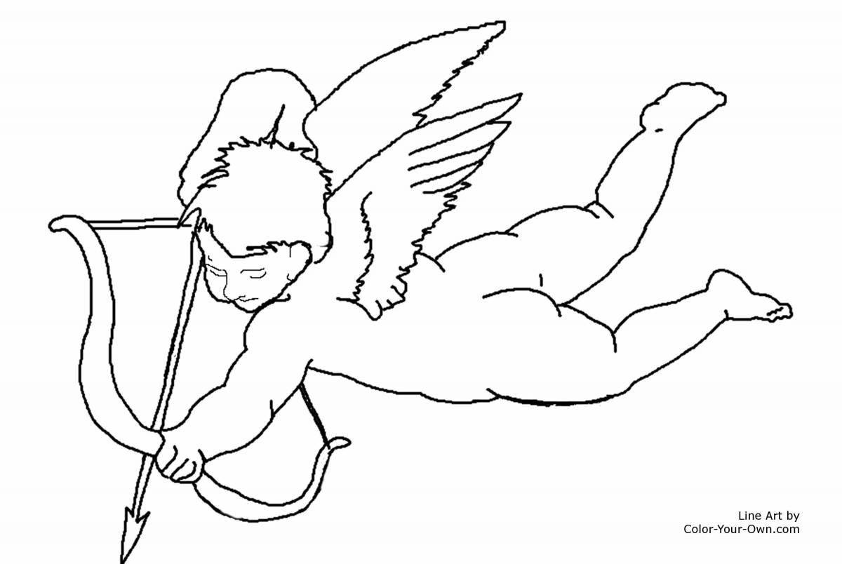 Coloring live cupid