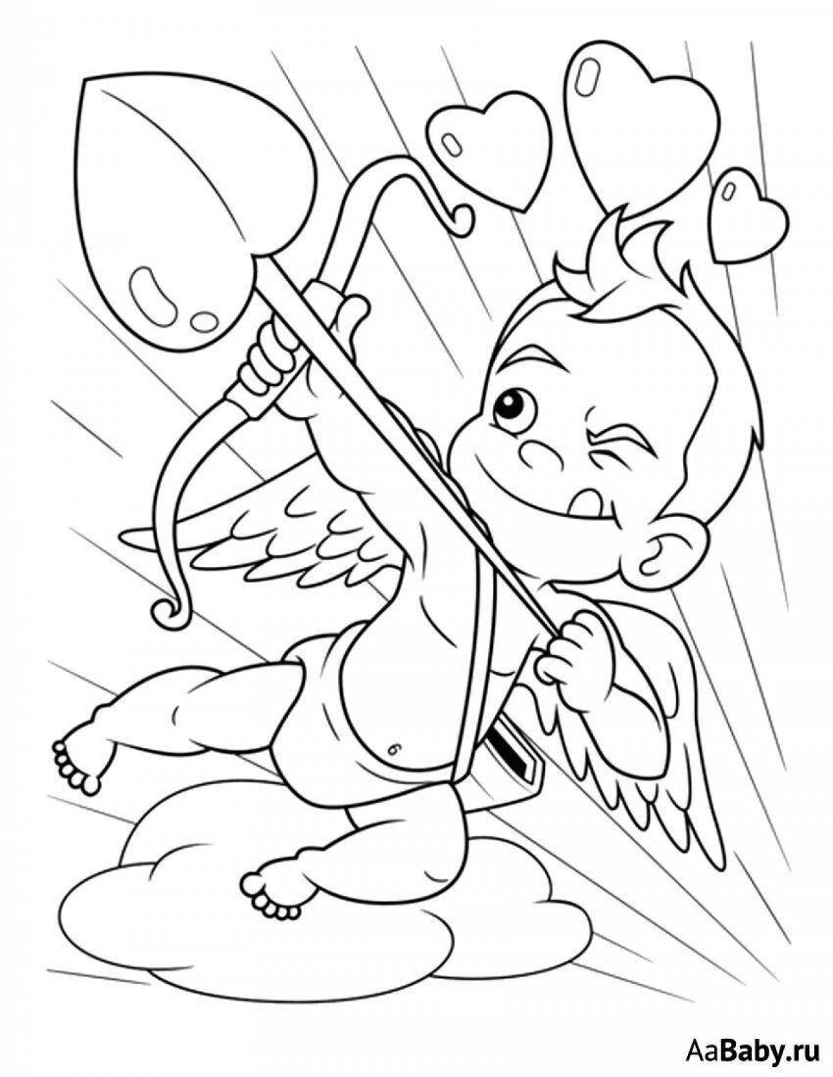 Colorful coloring cupid