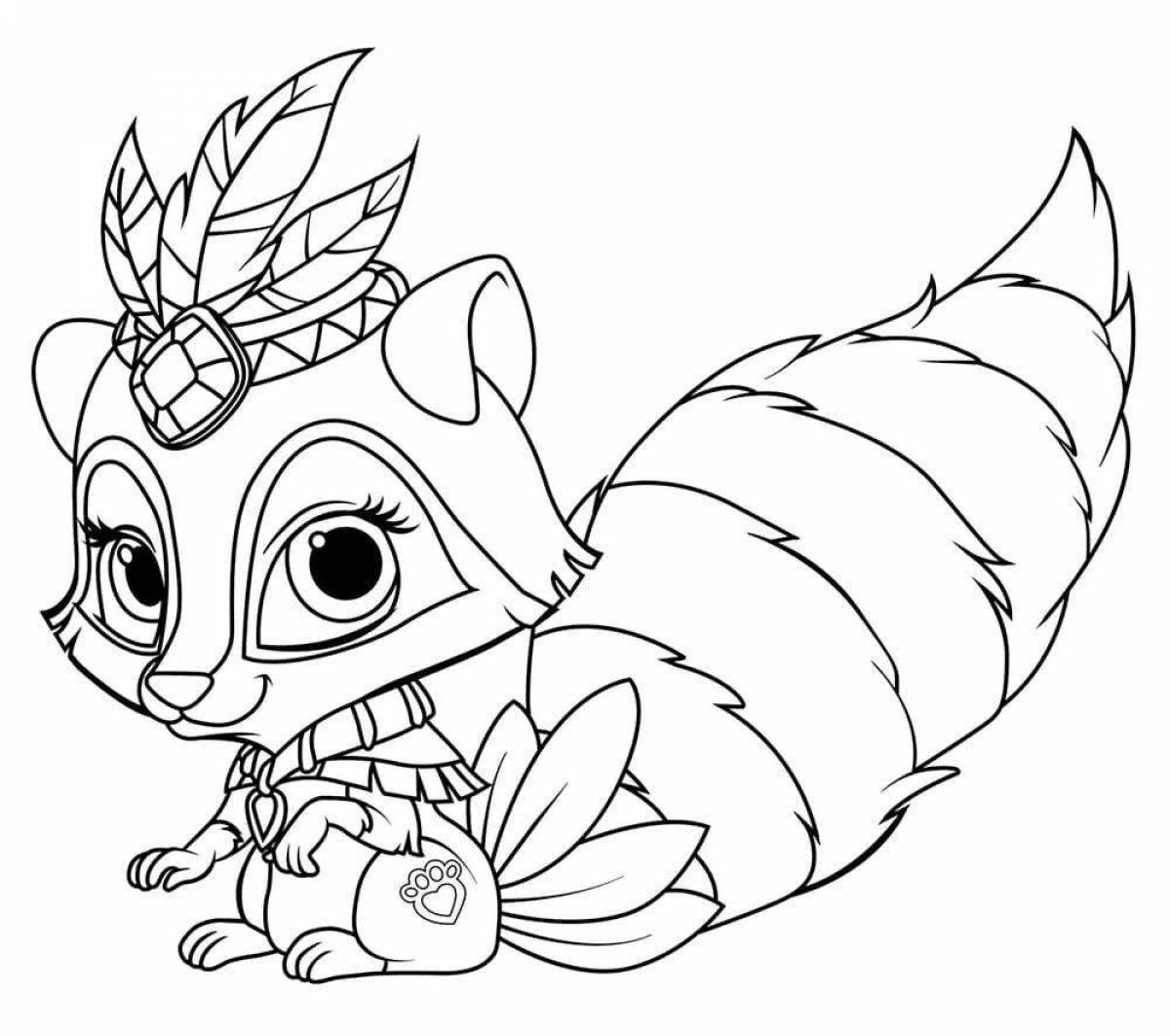 Amazing chachimol coloring page