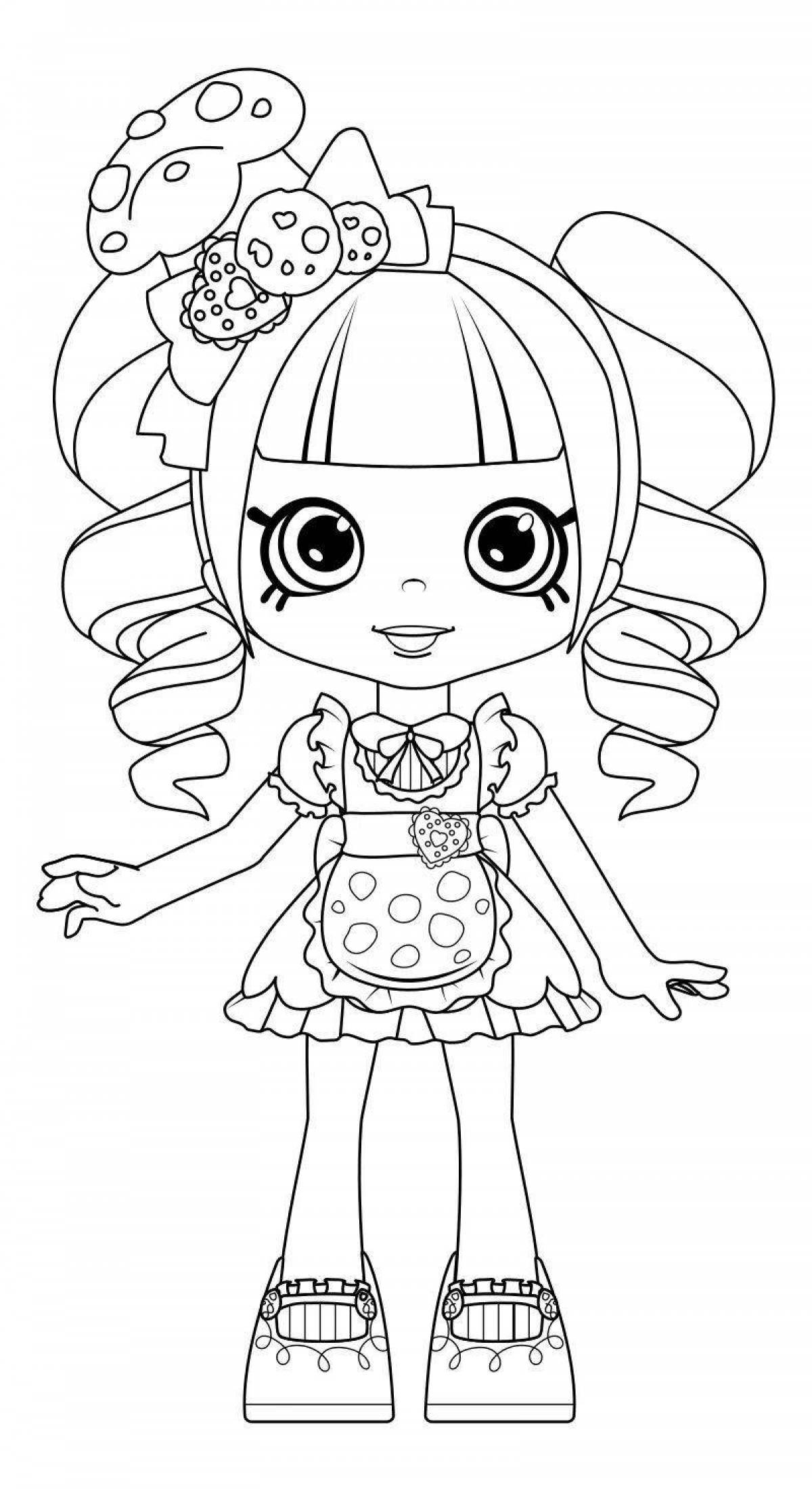 Chachimol live coloring page