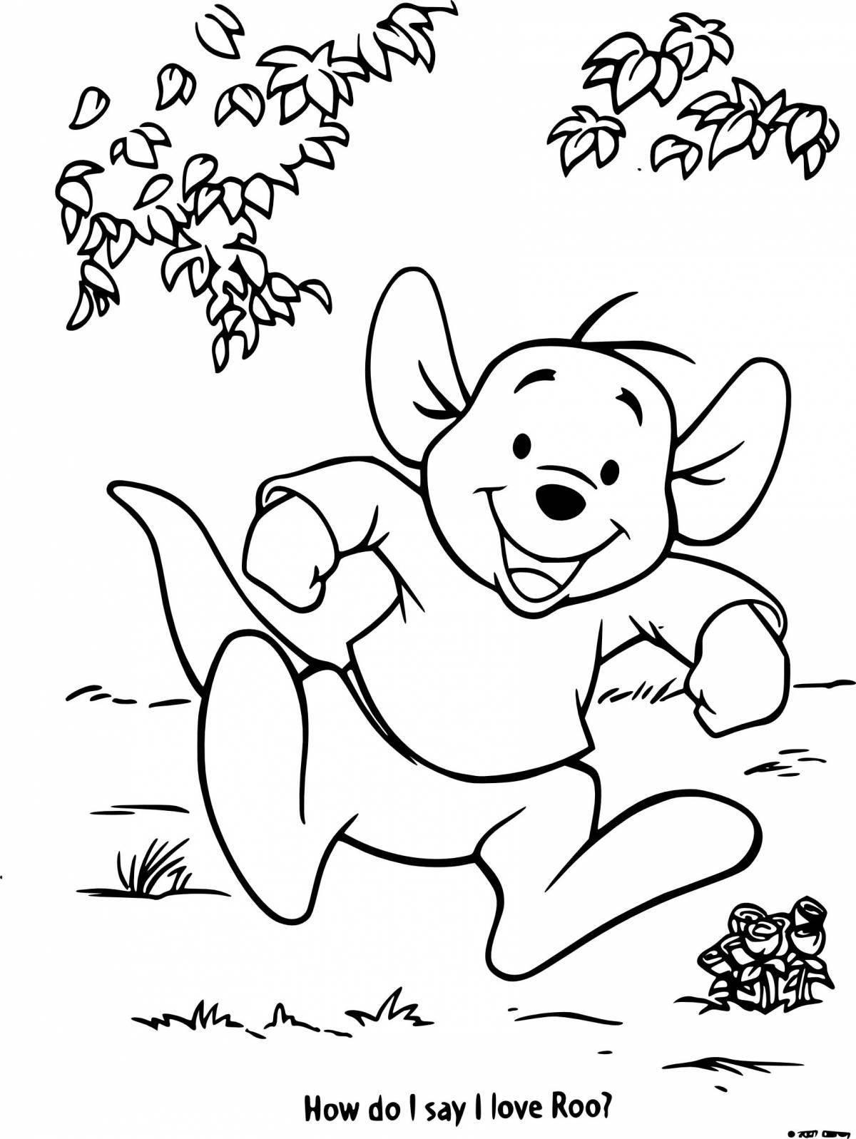 The charm of the whole coloring page en