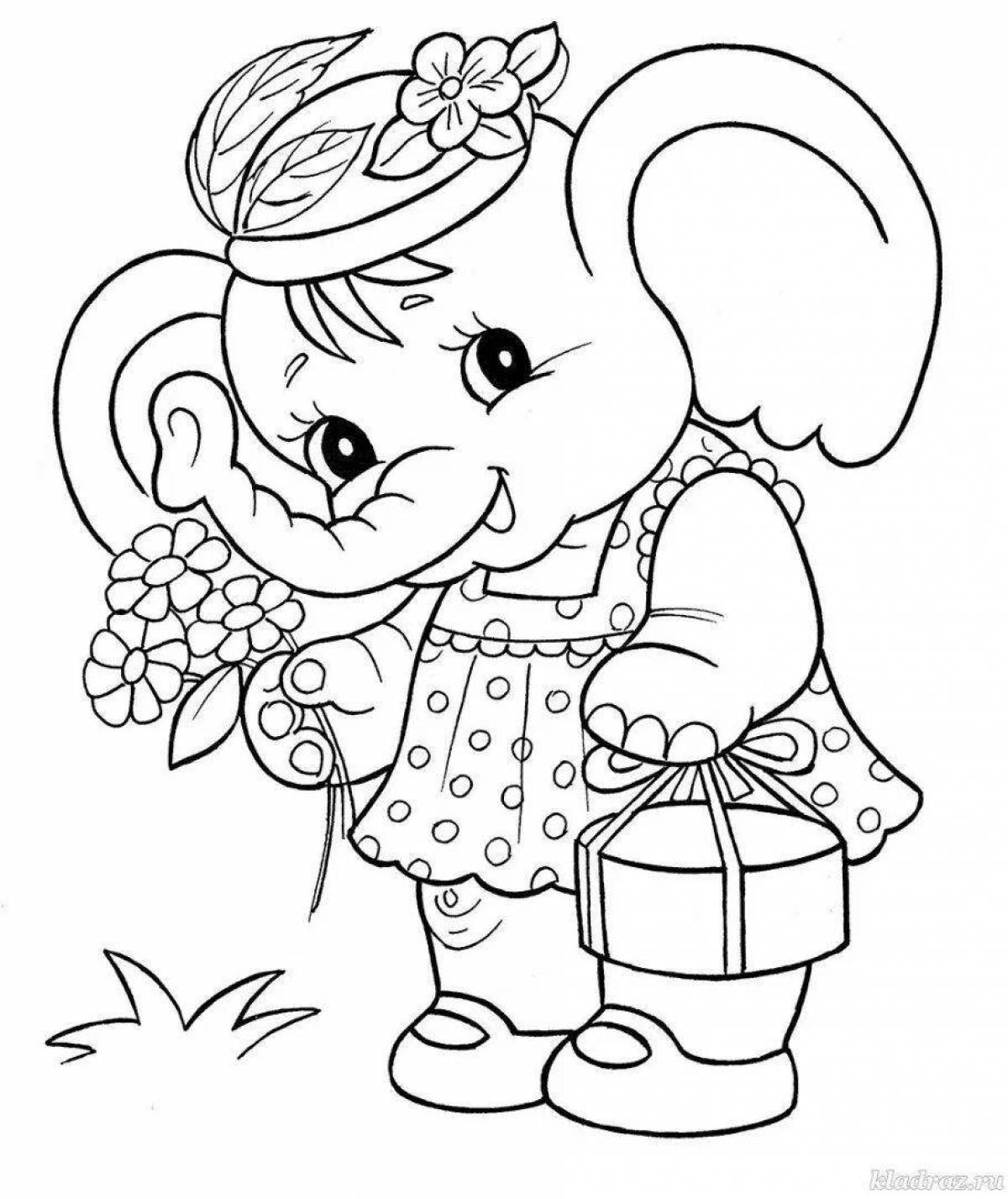 A fascinating children's coloring book download