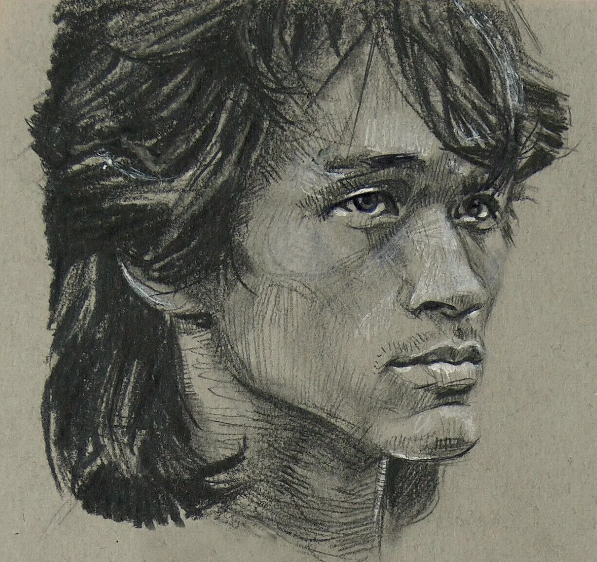 Stylish Viktor Tsoi coloring book