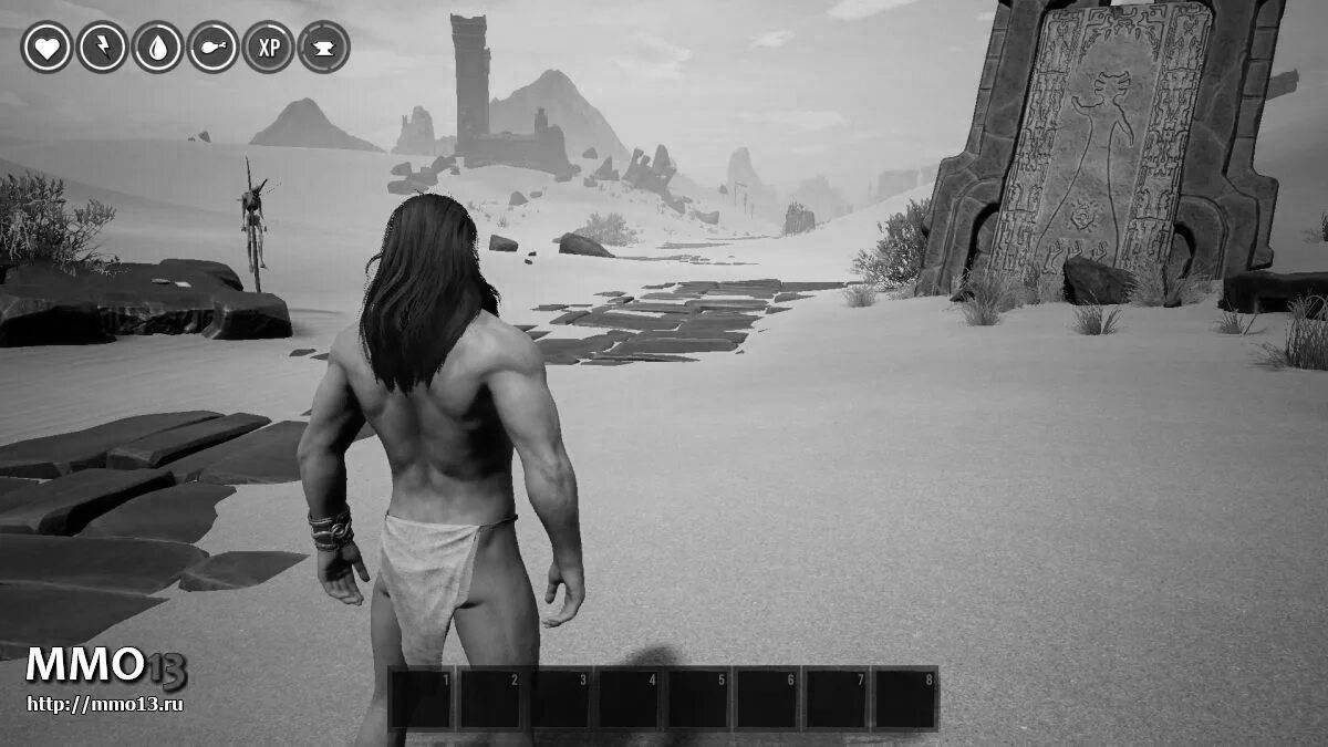 Photo Adorable conan exile coloring page